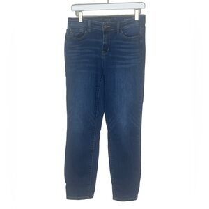 JUDY BLUE Dark Wash Non Distressed Boyfriend Jeans